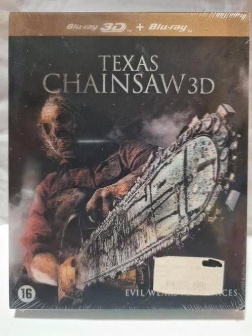 Texas Chainsaw 2+3D (Sealed), Ophalen of Verzenden, Nieuw in verpakking, Horror