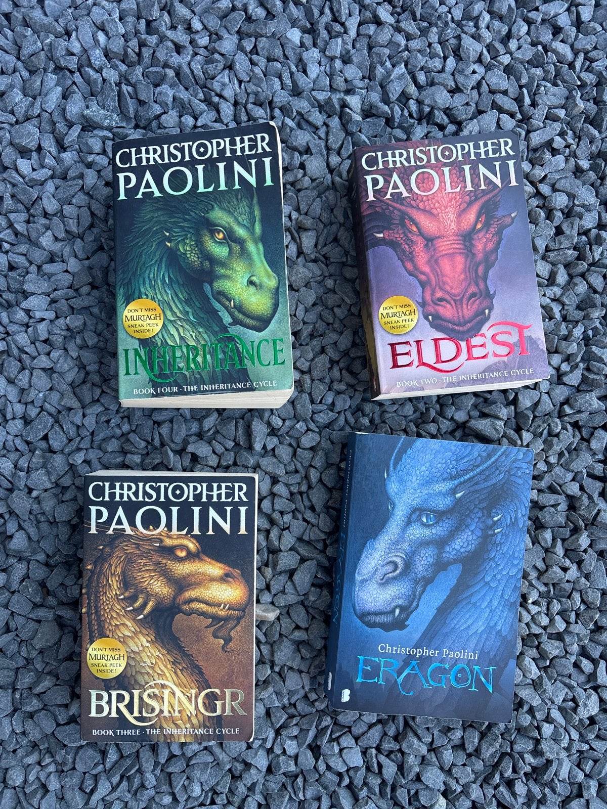 Christopher Paolini - The Inheritance Cycle (4 boeken), Boeken, Ophalen of Verzenden, Gelezen