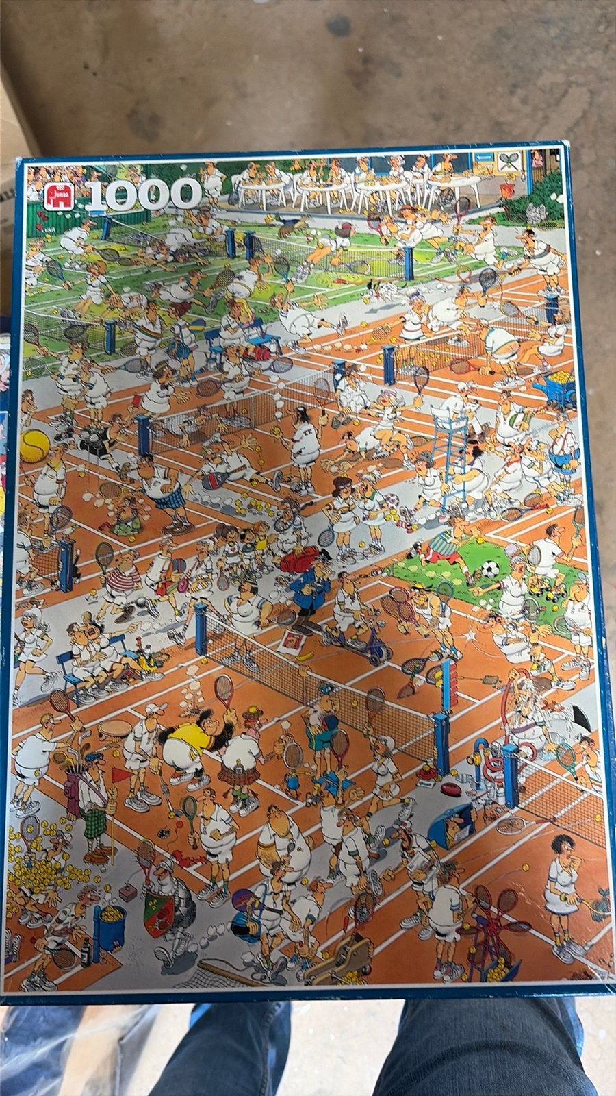 Jan can haasteren tennis 1000, Ophalen of Verzenden, Zo goed als nieuw