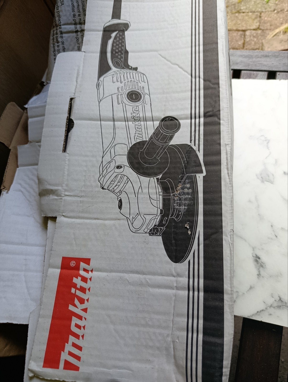 Makita Haakse Slijper GA9050R - 2000W - 230mm (+Disc), Ophalen of Verzenden, Zo goed als nieuw, 1200 watt of meer, Overige typen