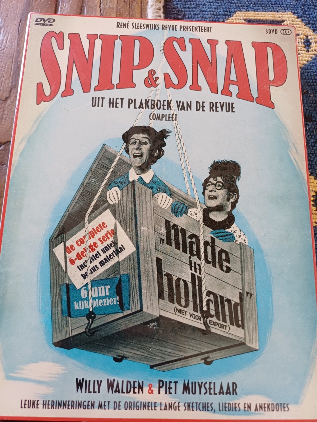 Snip & Snap - Uit het Plakboek van de Revue (3DVD), Alle leeftijden, Ophalen of Verzenden, Nieuw in verpakking