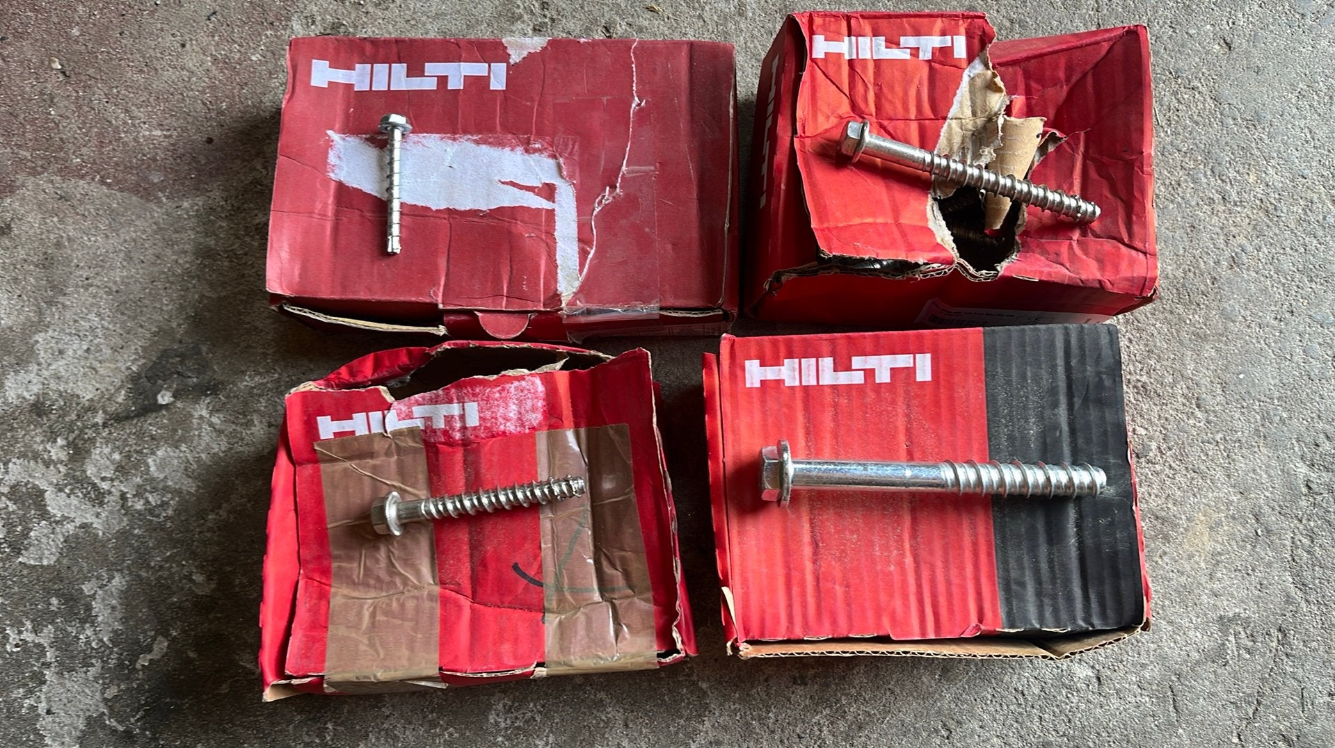 Diverse Hilti schroeven, 50 tot 100 mm, Schroeven, Nieuw, Ophalen of Verzenden