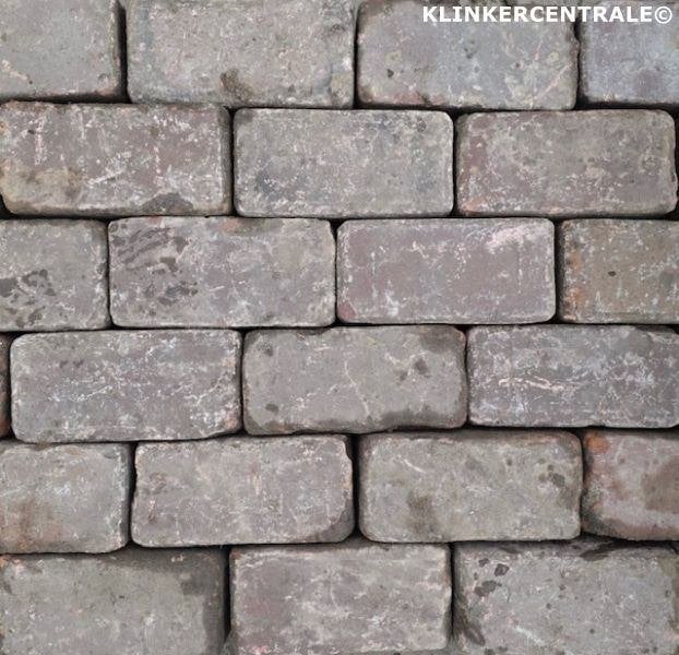 500m2 rood paars gebakken klinkers keiformaten broodjes 10-d, Tuin en Terras, Bij dit gebruikte product niet te achterhalen, Gebruikt