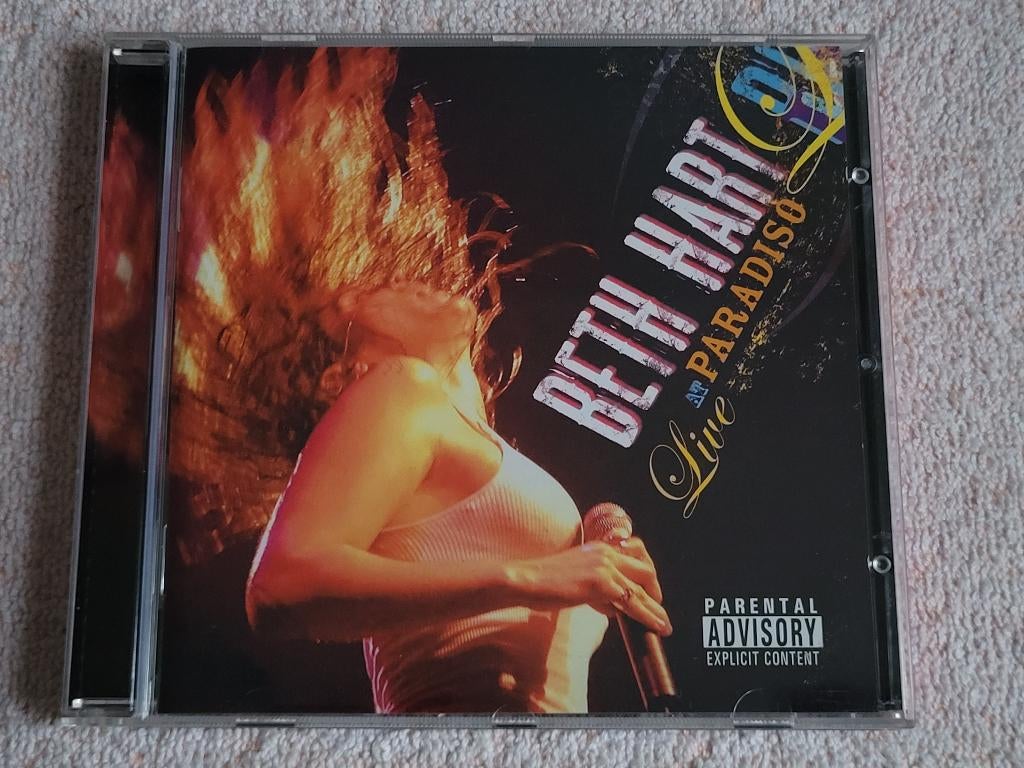 BETH HART - Live At Paradiso CD (BLUES) ZGAN, Ophalen of Verzenden, 1980 tot heden, Zo goed als nieuw, Blues