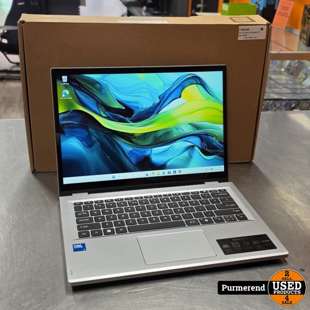 Acer Go Spin 14 Laptop | i3 8GB 128GB, Computers en Software, Windows Laptops, Acer, Zo goed als nieuw, Support@acer.com, 8F, No. 88, Sec. 1, Xintai 5th Rd.
Xizhi District, New Taipei City 221
Taiwan