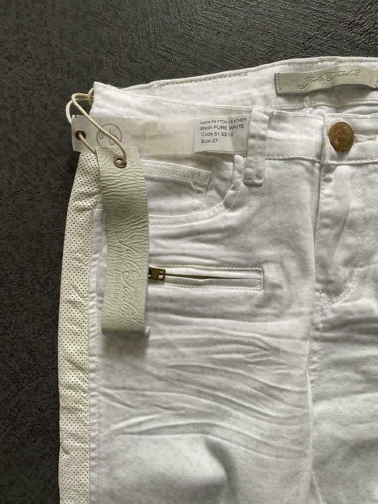 F768 Nieuw: jeans Jade Twelve: mt W27=XS=34 broek wit Skinny, Kleding | Dames, Jade Twelve, Wit, Nieuw, Ophalen of Verzenden
