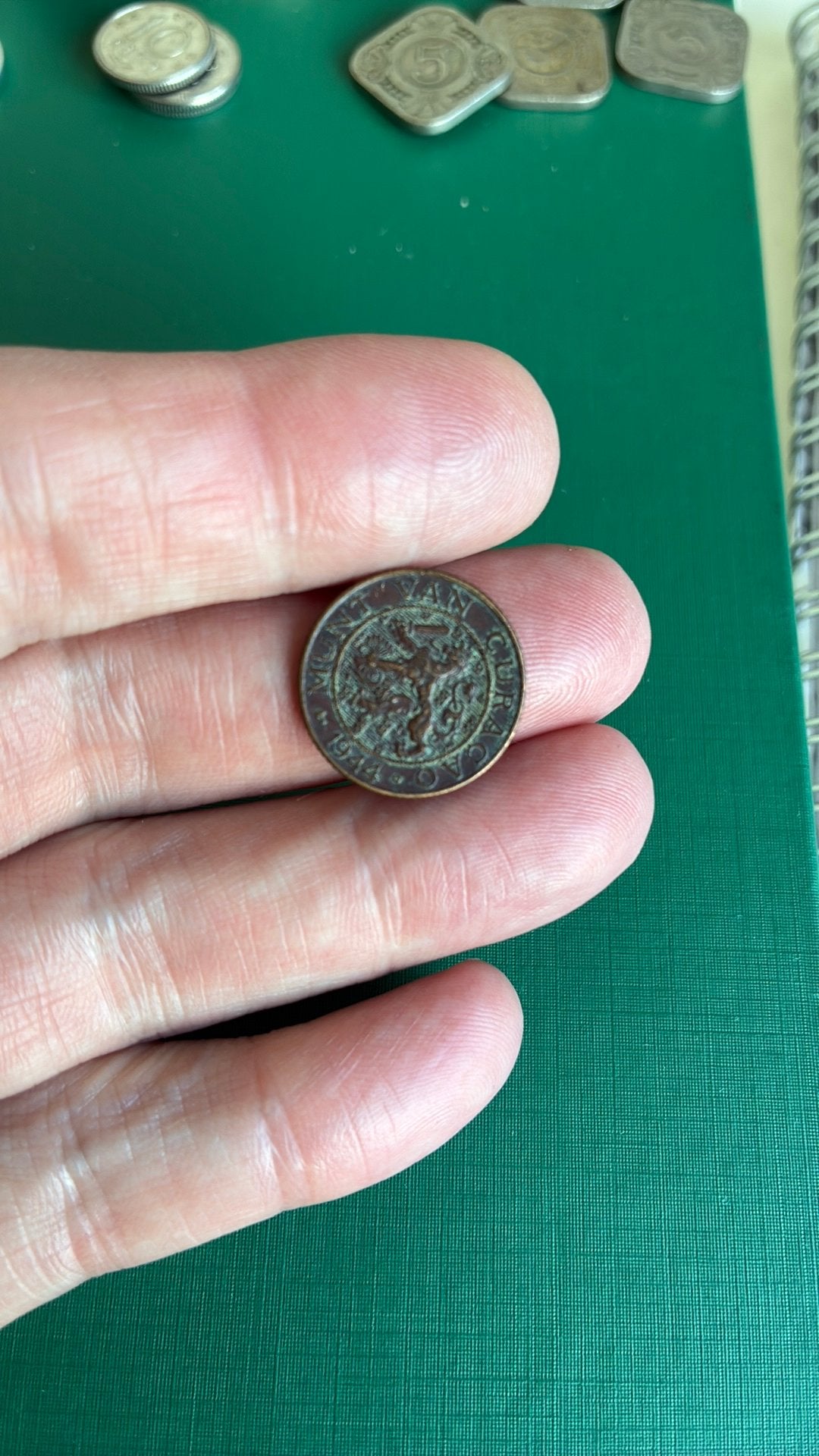 Curacao 1 cent 1944, Ophalen of Verzenden, Koningin Wilhelmina