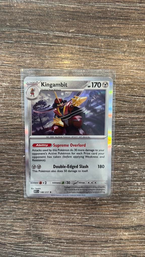 ASC Kingambit 148/217 holo, Ophalen of Verzenden, Zo goed als nieuw
