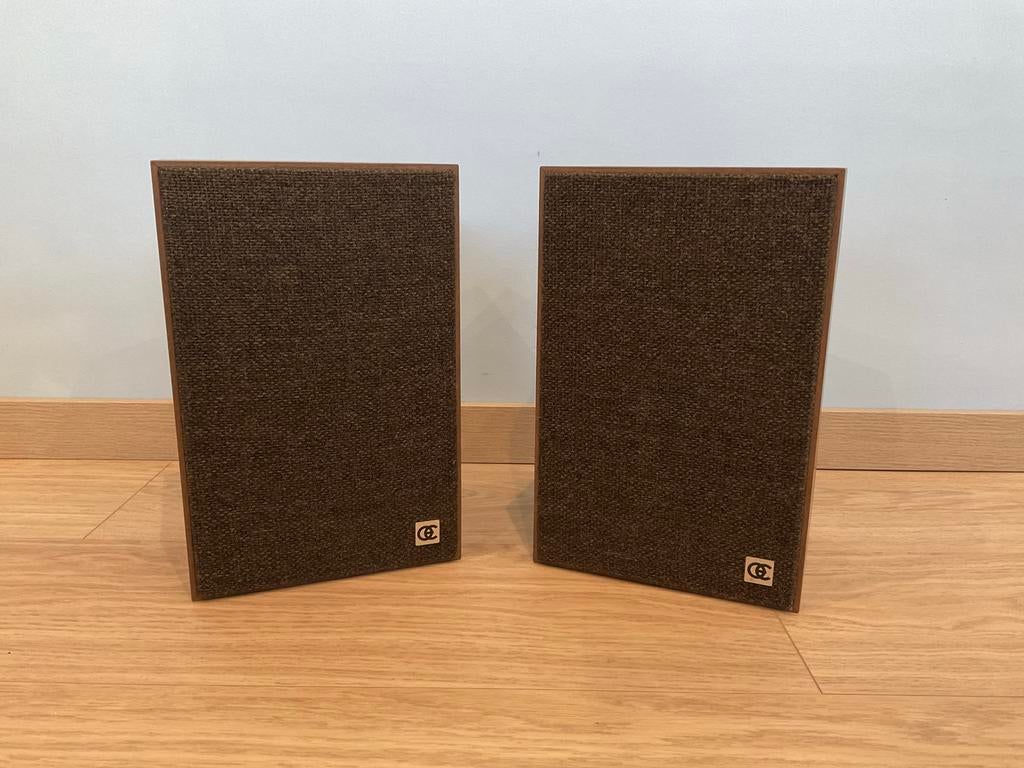 Luidspreker boxen - 20 Watt - houtlook, Overige merken, Ophalen of Verzenden, Zo goed als nieuw, Minder dan 60 watt
