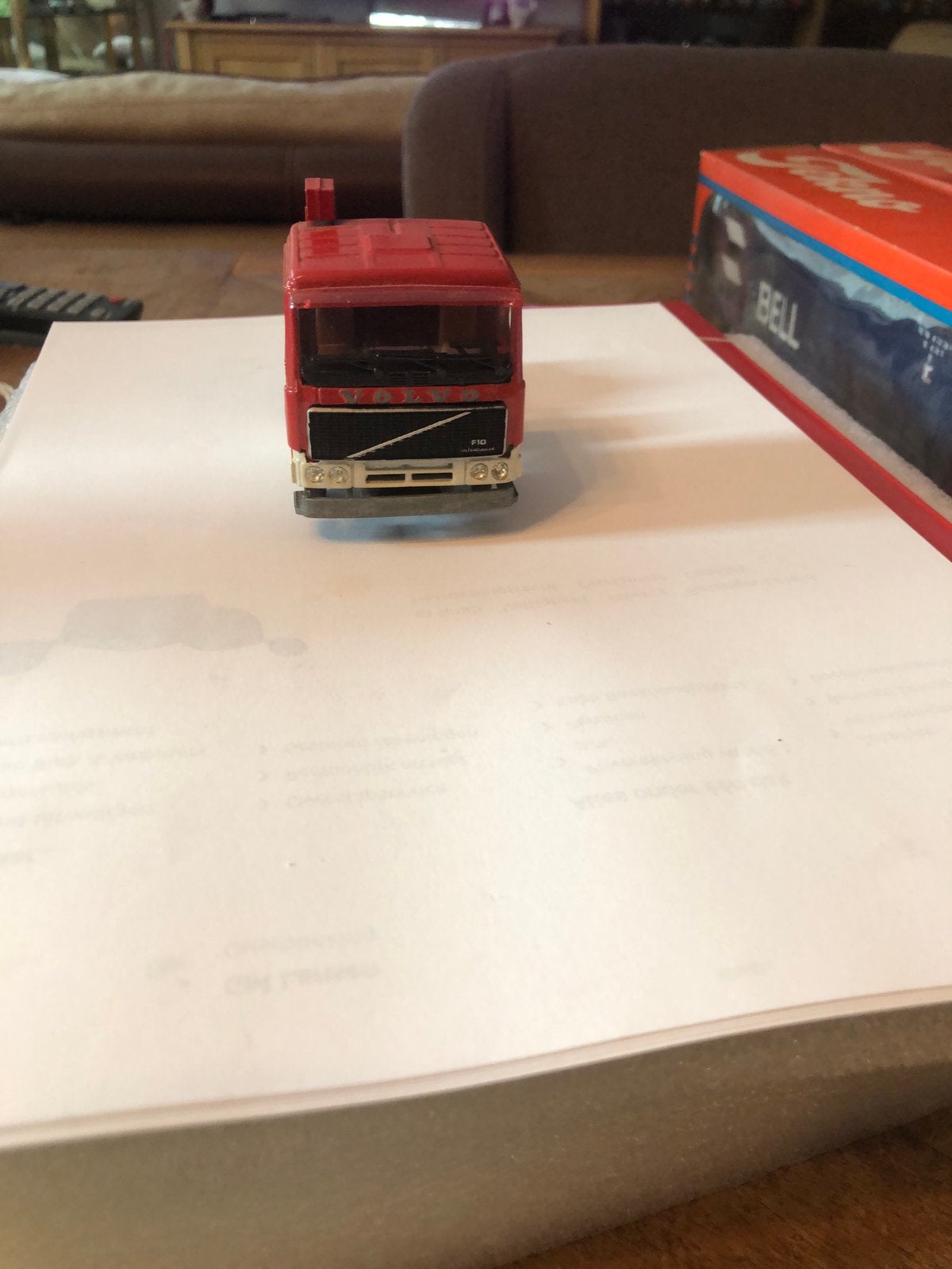 VOLVO F10 TREKKER MET TANKOPLEGGER tekno pracht exemplaar, Ophalen of Verzenden, Zo goed als nieuw, Bus of Vrachtwagen, Tekno