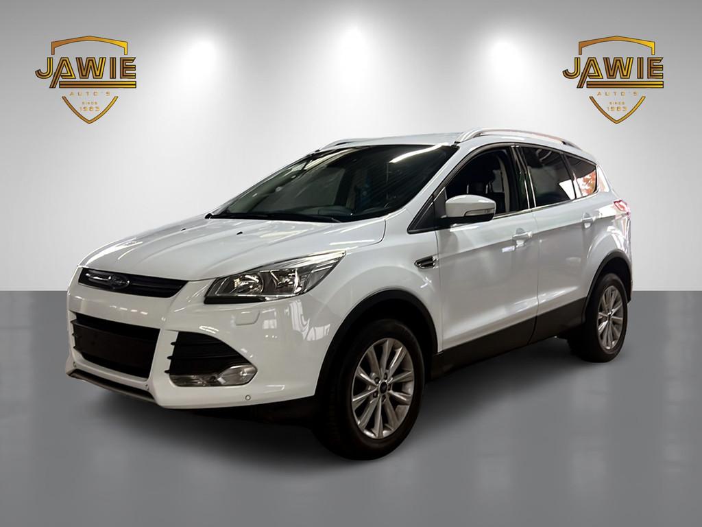 Ford Kuga 1.5 EcoBoost Titanium vol optie JSS-41-X, Stof, Zwart, Wit, Bedrijf