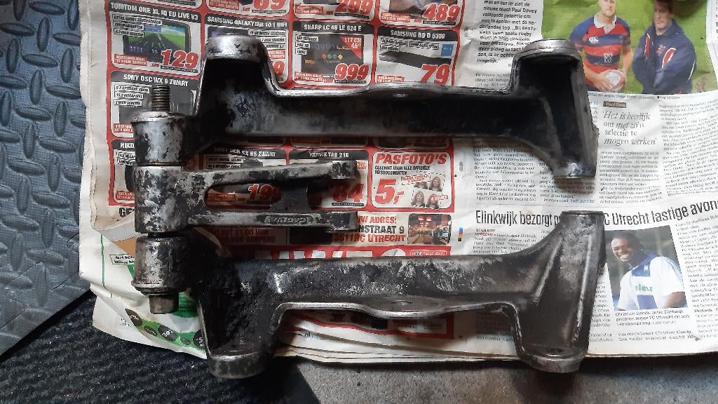 Schetsplaat voor Cagiva Elefant, Ophalen, Gebruikt