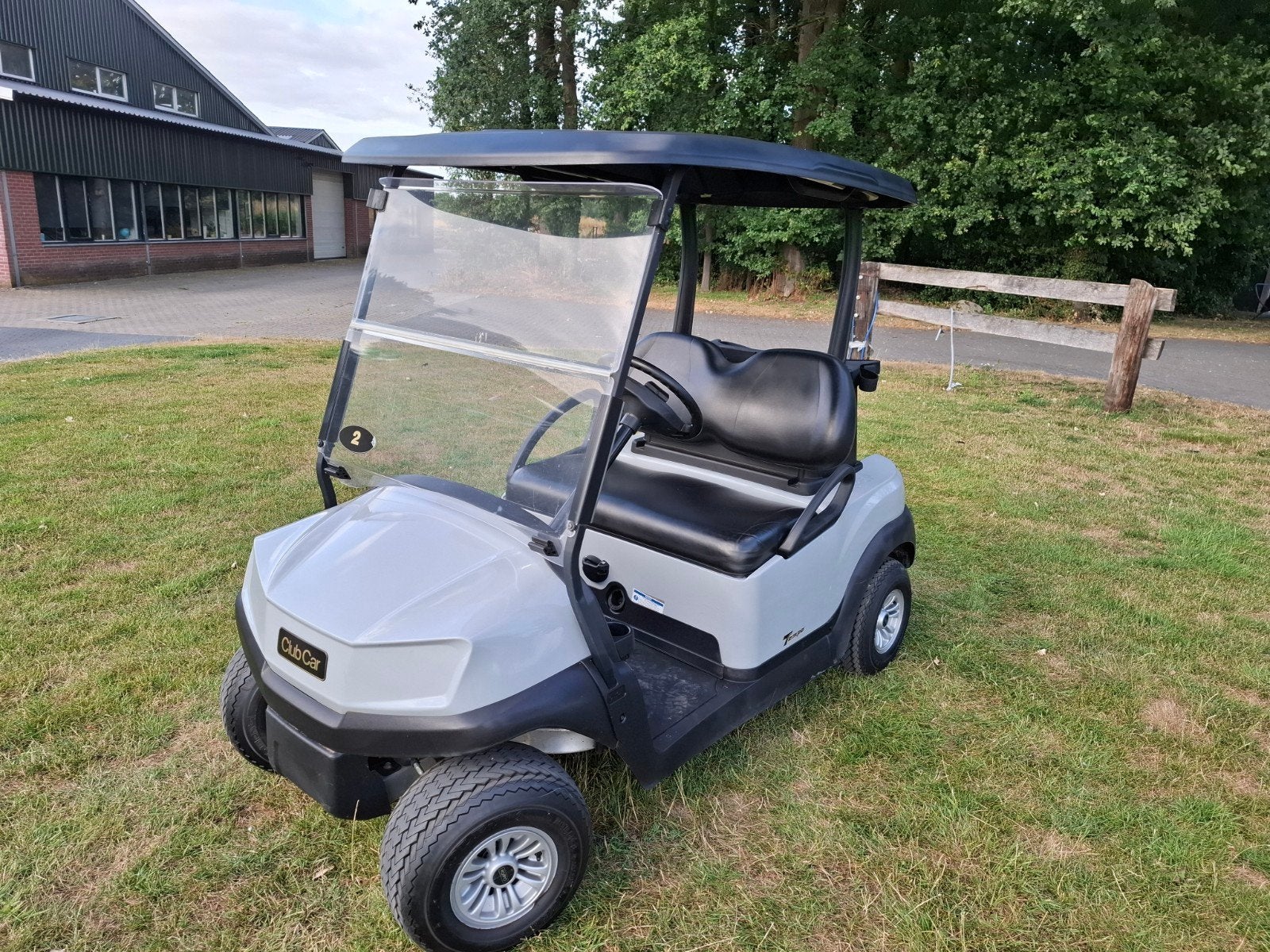 Clubcar tempo golfkar golfwagen golfcar elektrische auto, Sport en Fitness, Golf, Ophalen of Verzenden, Zo goed als nieuw, Golfkar