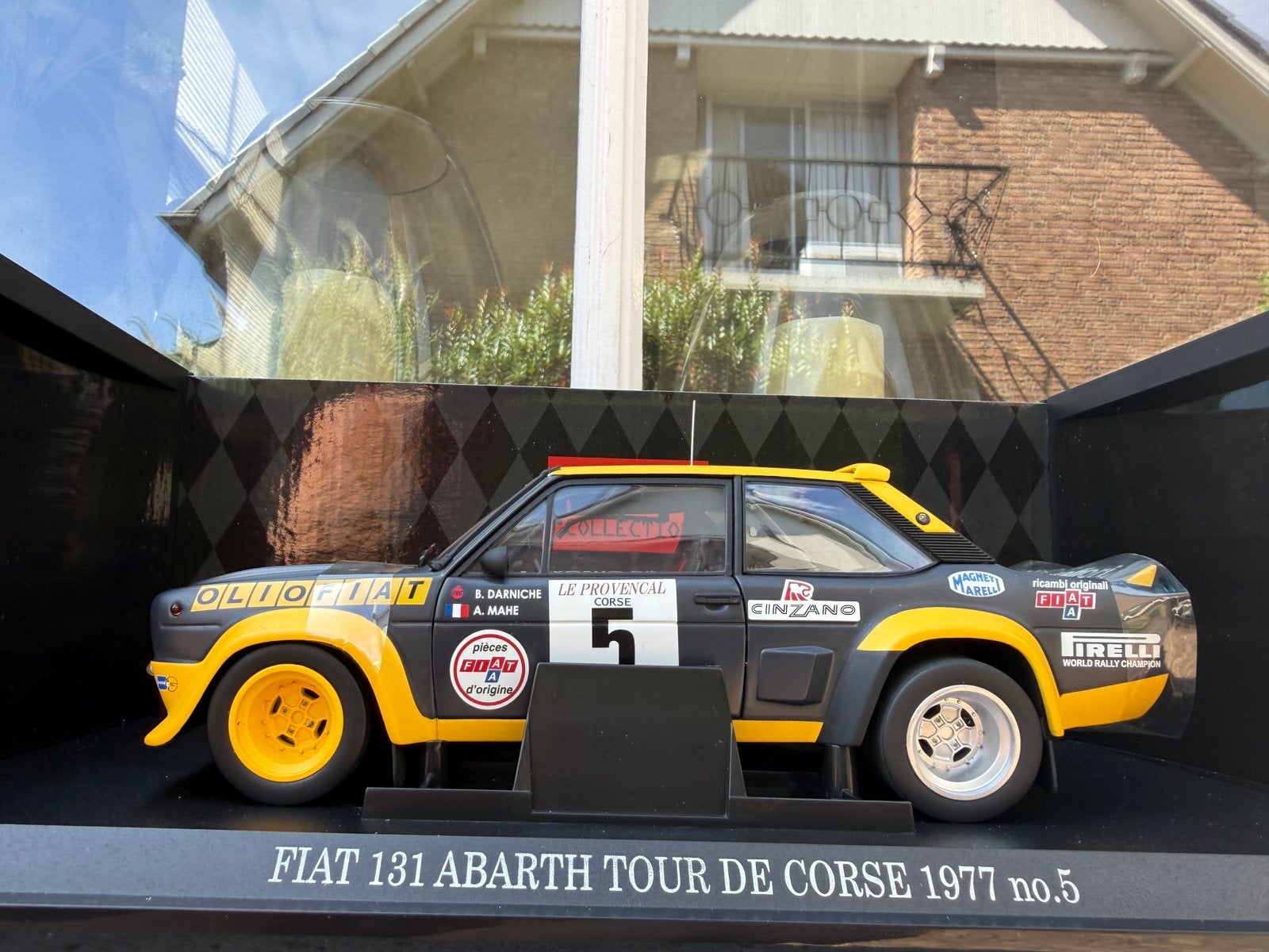 Fiat 131 Abarth #5 Tour de Corse 1977 Kyosho No. 08372A, Kyosho, Auto, Nieuw, Ophalen of Verzenden