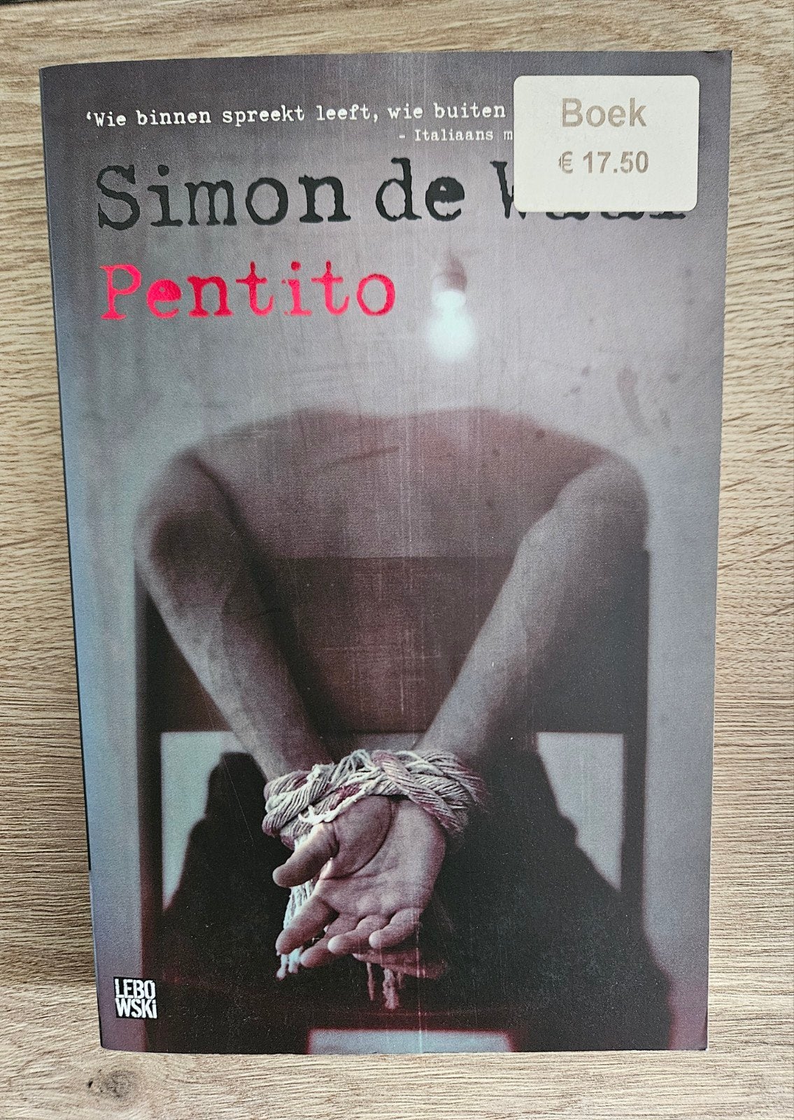 Simon de Waal - Pentito, Gelezen, Ophalen of Verzenden, Simon de Waal