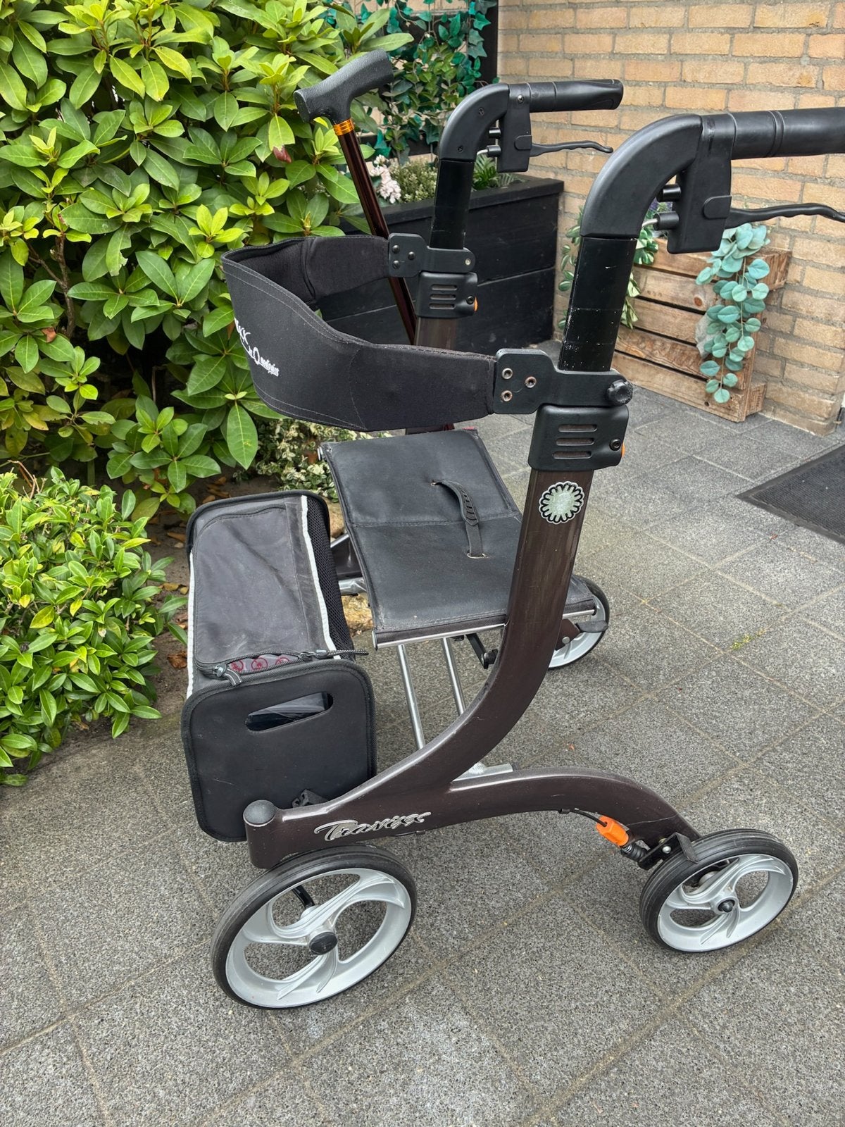 Rollator Travixx de luxe gebruikt. maat M, Ophalen of Verzenden, Lichtgewicht, Gebruikt