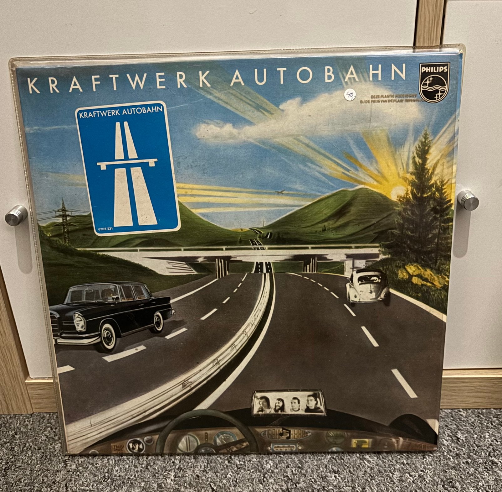 Kraftwerk Autobahn LP 1975, Ophalen, Zo goed als nieuw, 12 inch, Disco