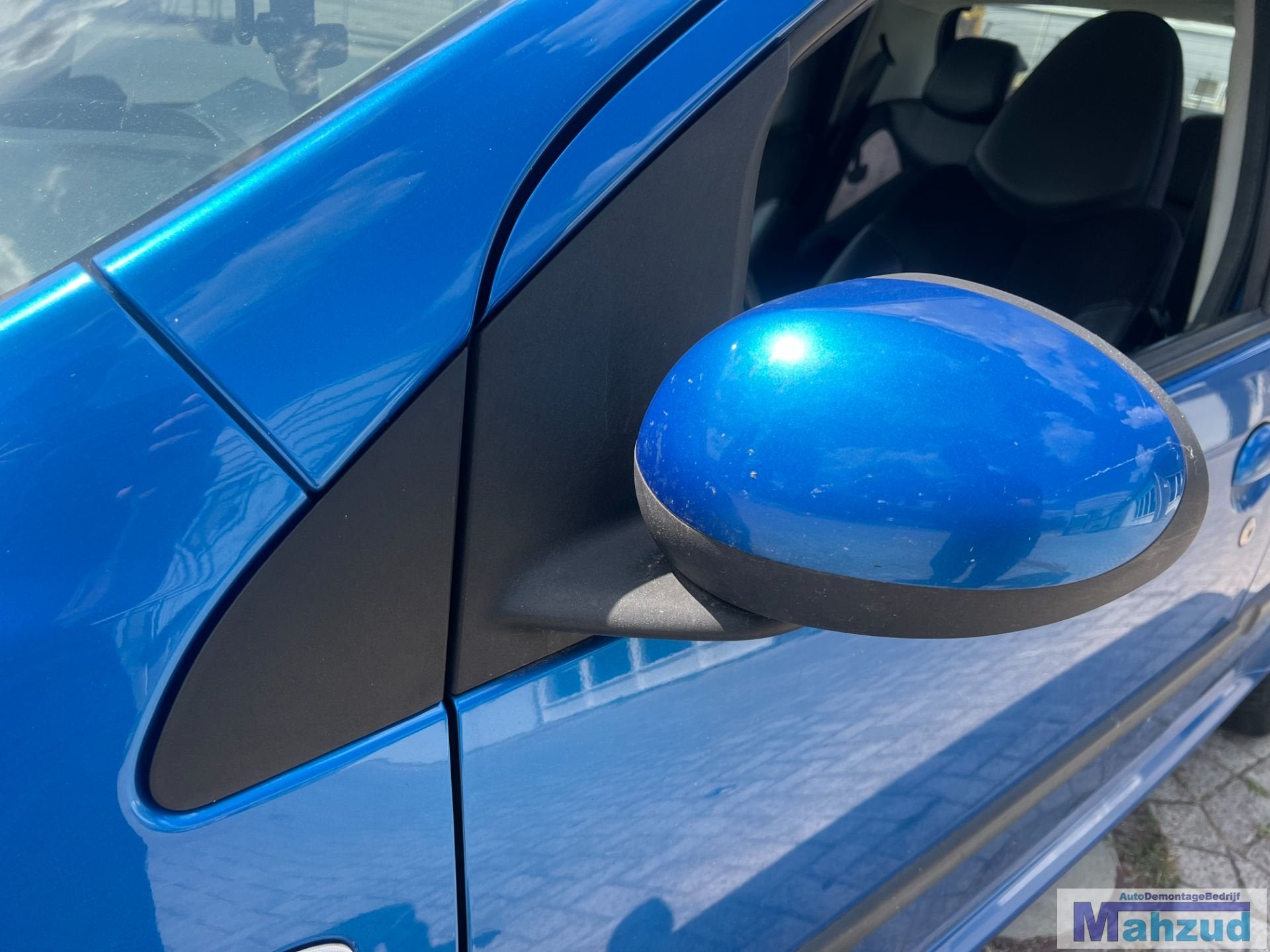 CITROEN C1 Blauw ELX links spiegel 2005-2014, Auto-onderdelen, Gebruikt, Citroën, Stellantis N.V., Ophalen of Verzenden