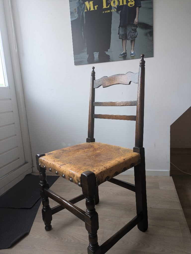 Viking Chair, Ophalen, Bruin, Viking, middle age, Zo goed als nieuw