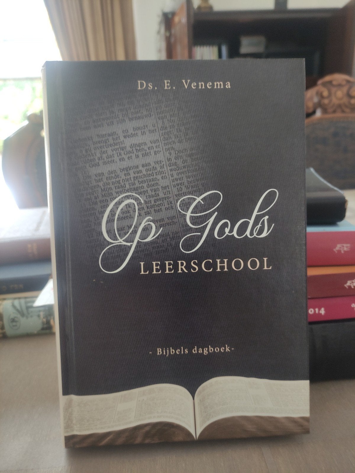 op Gods leerschool , ds.E. Venema, Boeken, Ophalen of Verzenden, Nieuw
