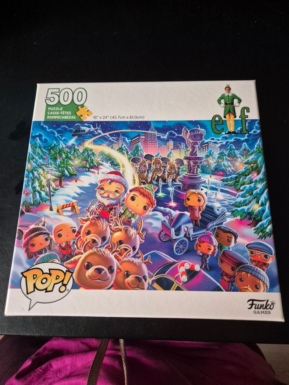 Leuke complete Funko Pop! Elf puzzel van 500 stukjes, Ophalen, 500 t/m 1500 stukjes, Zo goed als nieuw, Legpuzzel
