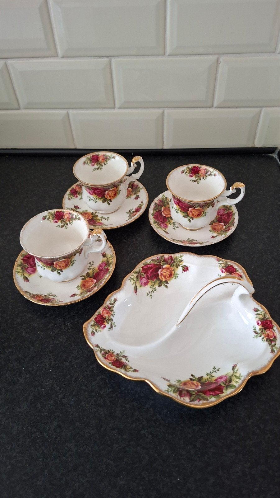 Royal Albert Old Country Roses bonschaal, Ophalen of Verzenden