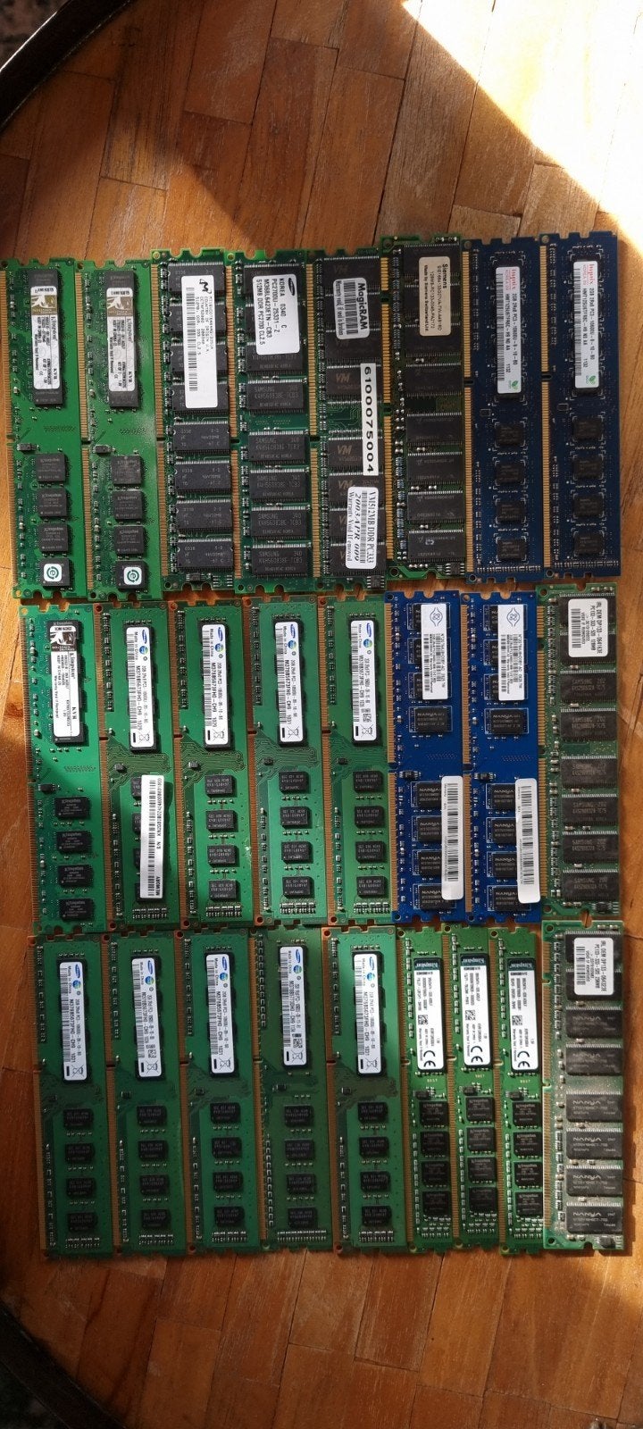 partij retro RAM geheugen, Computers en Software, Verzenden, Gebruikt, DDR3, Desktop