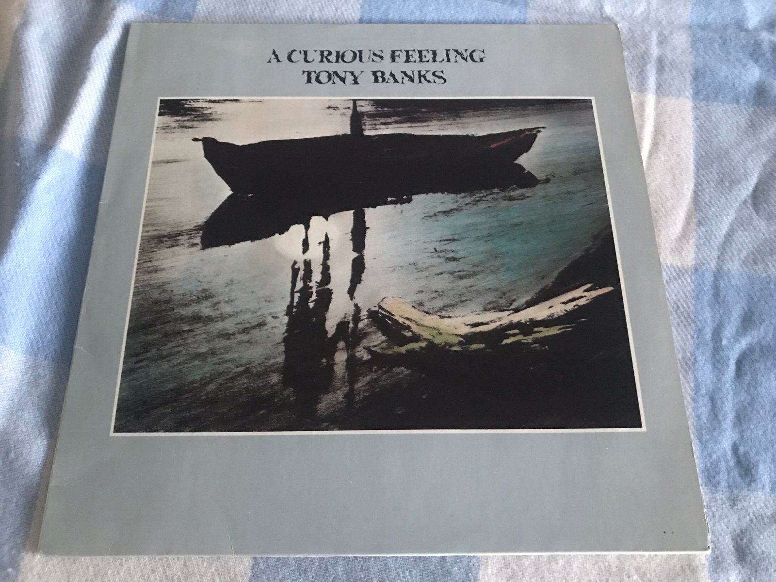 LP Tony Banks (Genesis) A Curious Feeling, Ophalen, LP, Inclusief insert, Zo goed als nieuw