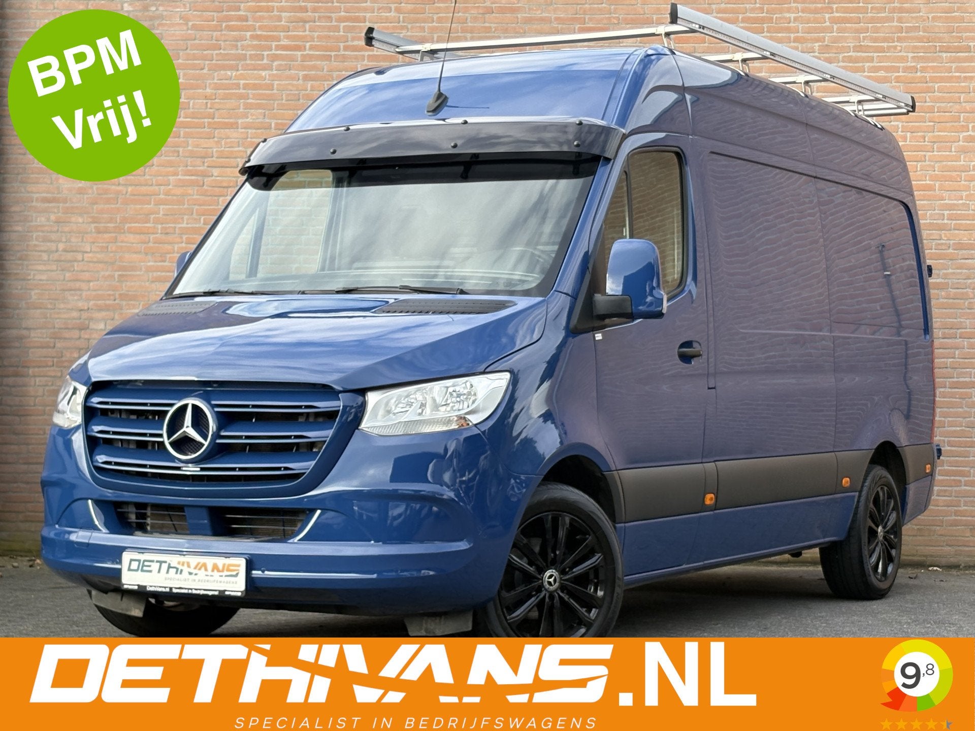 Mercedes-Benz Sprinter 315CDI 150PK L2H2 3.500KG Trekhaak /, Auto's, Gebruikt, 4 cilinders, Blauw, Mercedes-Benz