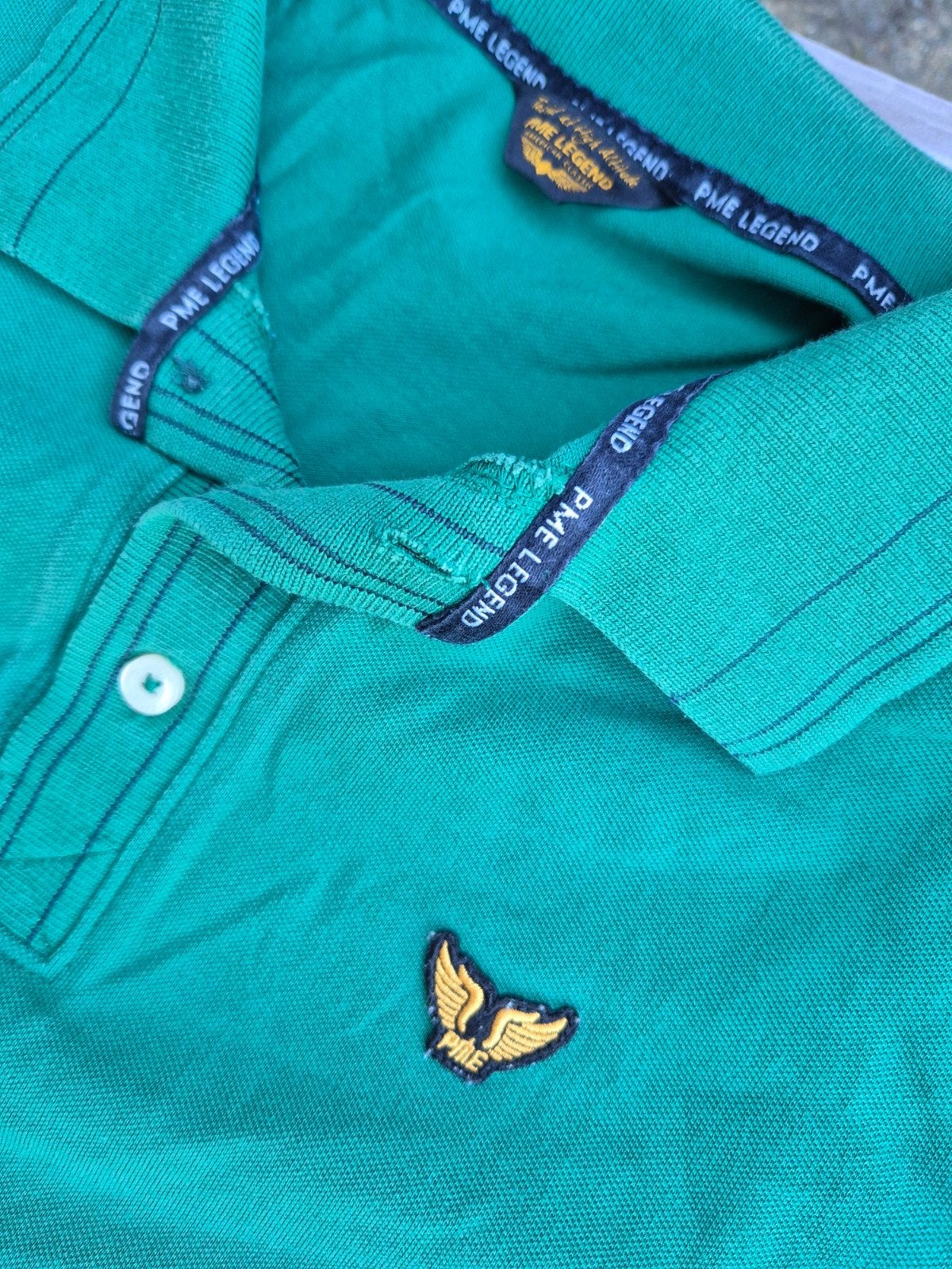 Pme Legend Pall Mall polo shirt Helder Groen maat L, Maat 52/54 (L), ., Ophalen of Verzenden, Zo goed als nieuw