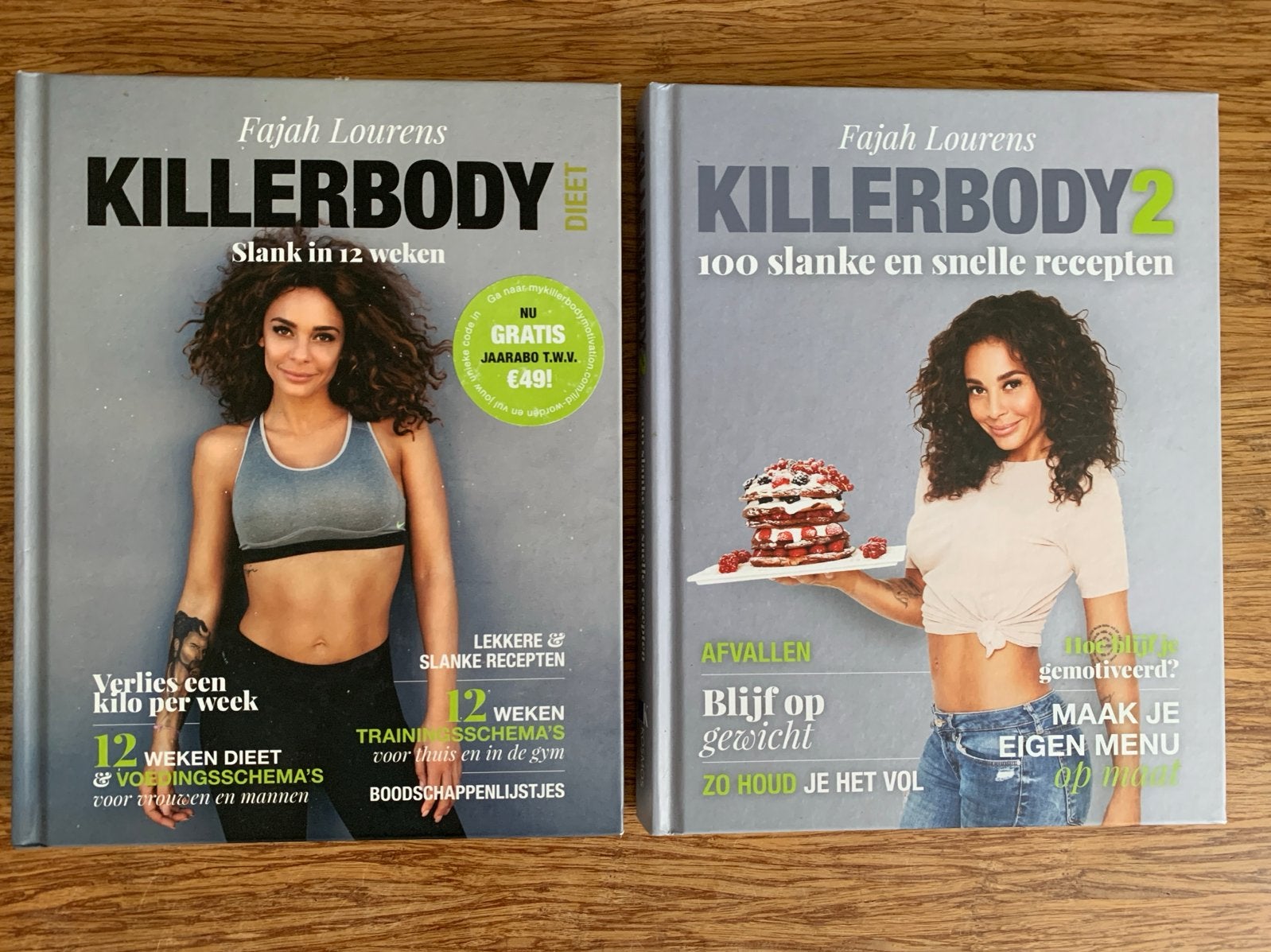 Killerbody Dieet & Killerbody 2 - Fajah Lourens, Ophalen of Verzenden, Zo goed als nieuw, Dieet en Voeding