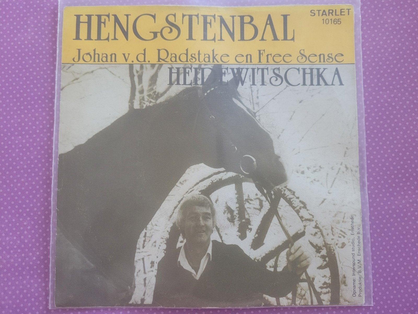 Johan v.d Radstake en Free Sence - Hengstenbal-Heidewitschka, Ophalen, Zo goed als nieuw, Overige formaten, Levenslied of Smartlap