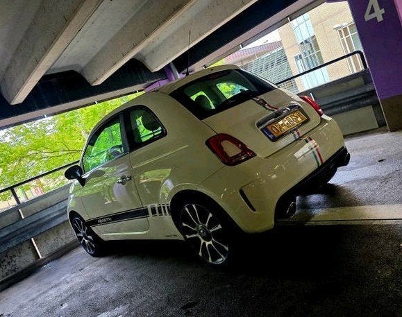 Fiat 500 1.2 8V LPG Vialle | Abarth Look | APK 07-2027, Voorwielaandrijving, 877 kg, Stof, 1242 cc