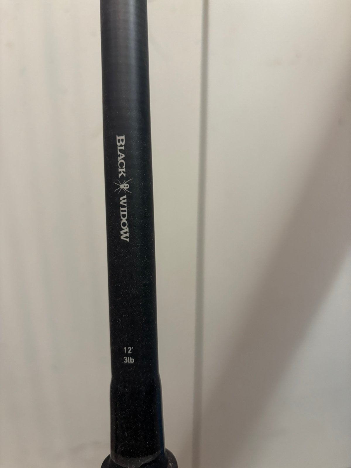 Black widow 12’ karperhengel, Ophalen of Verzenden, Zo goed als nieuw, Werphengel
