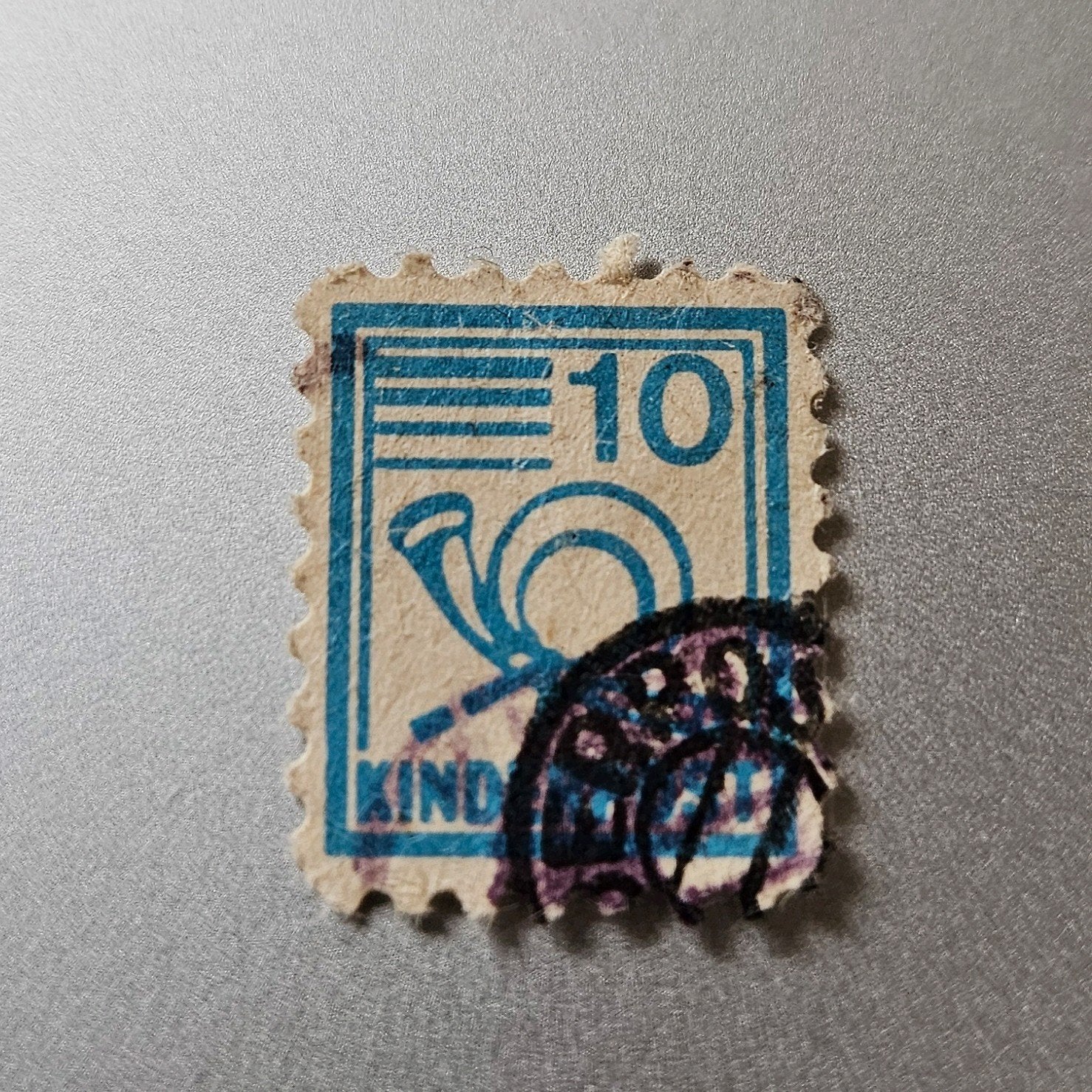 Duitsland kinderpost, Verzenden, Gestempeld