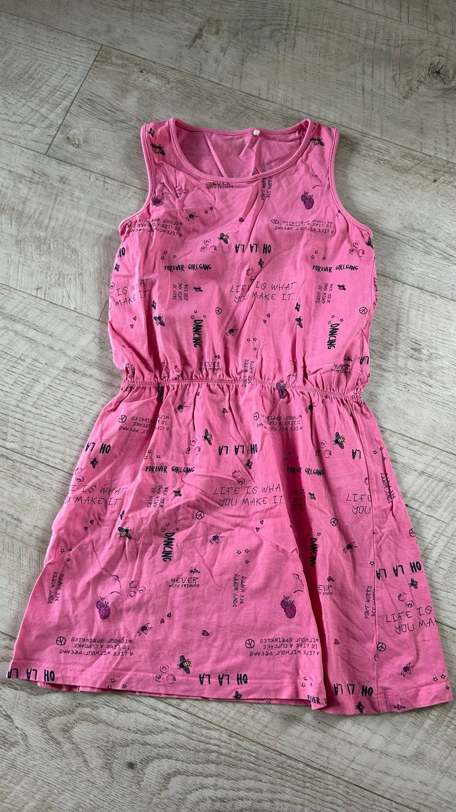 Name it roze zomerjurk maat 152 voor meisjes, Ophalen, Gebruikt, Meisje, Jurk of Rok