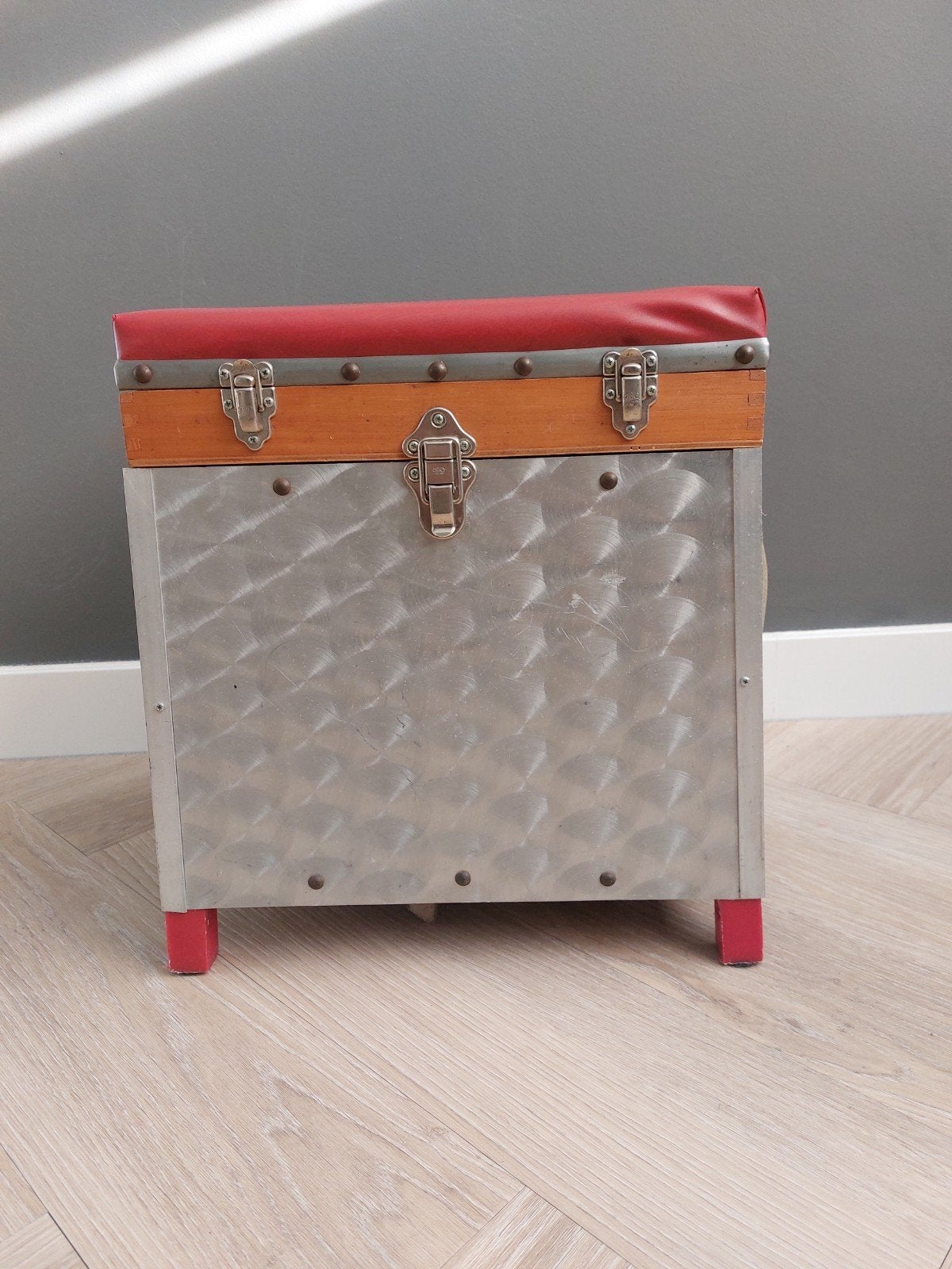 vintage viskoffer, Watersport en Boten, Ophalen, Gebruikt, Koffer of Tas