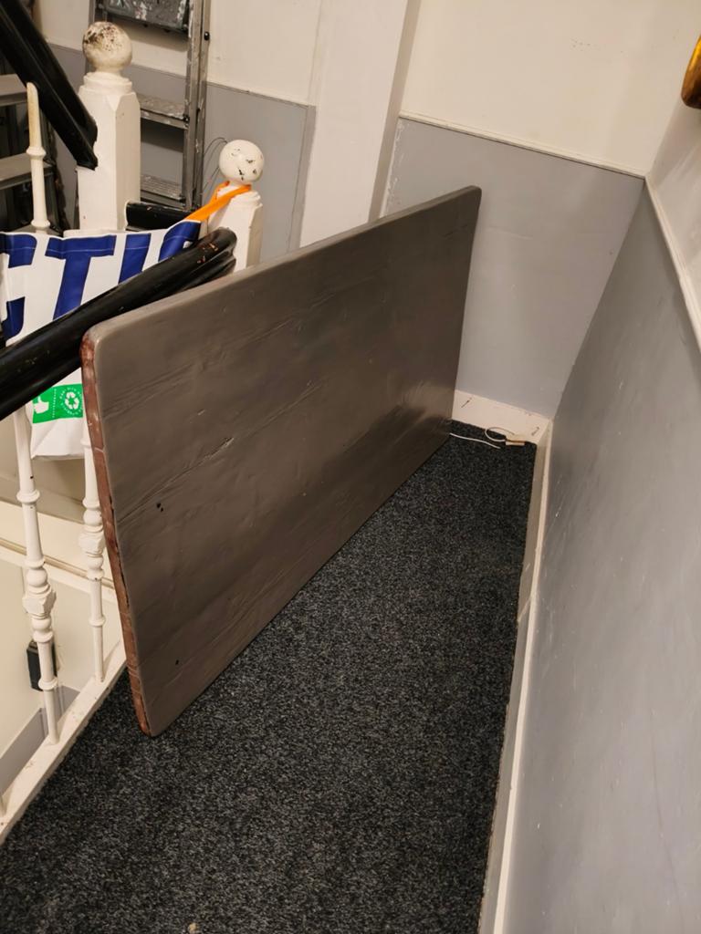 Tafelblad eiken, Ophalen of Verzenden, Gebruikt, Rechthoekig, 50 tot 100 cm
