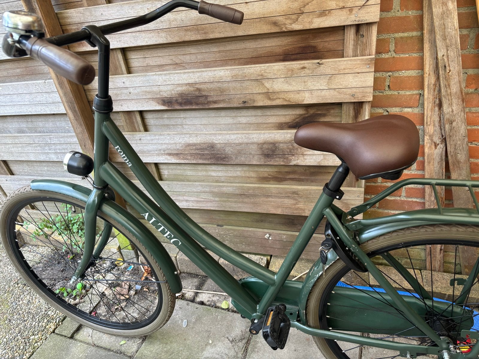 Altec Roma Damesfiets - Groen, Zo goed als nieuw, Terugtraprem, (Extra) lage instap, Zo goed als nieuw, 50 tot 53 cm