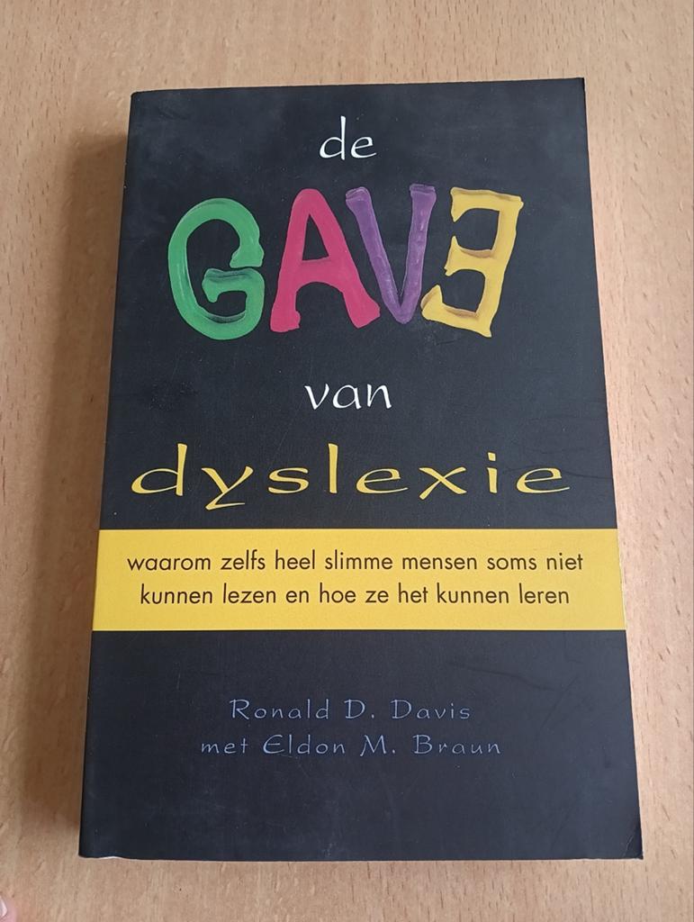 Ronald D. Davis - De gave van dyslexie, Boeken, Sociale wetenschap, Ophalen of Verzenden, Zo goed als nieuw, R.D. Davis; E.M. Braun