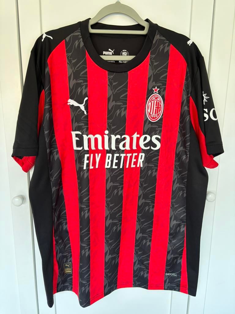 AC Milan voetbalshirt maat XL, Maat XL, Ophalen, Zo goed als nieuw, Shirt