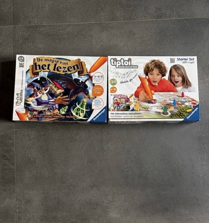 Tiptoi spellen: De magie van het lezen & engelse, Kinderen en Baby's, Ophalen of Verzenden, Zo goed als nieuw, Taal en Lezen