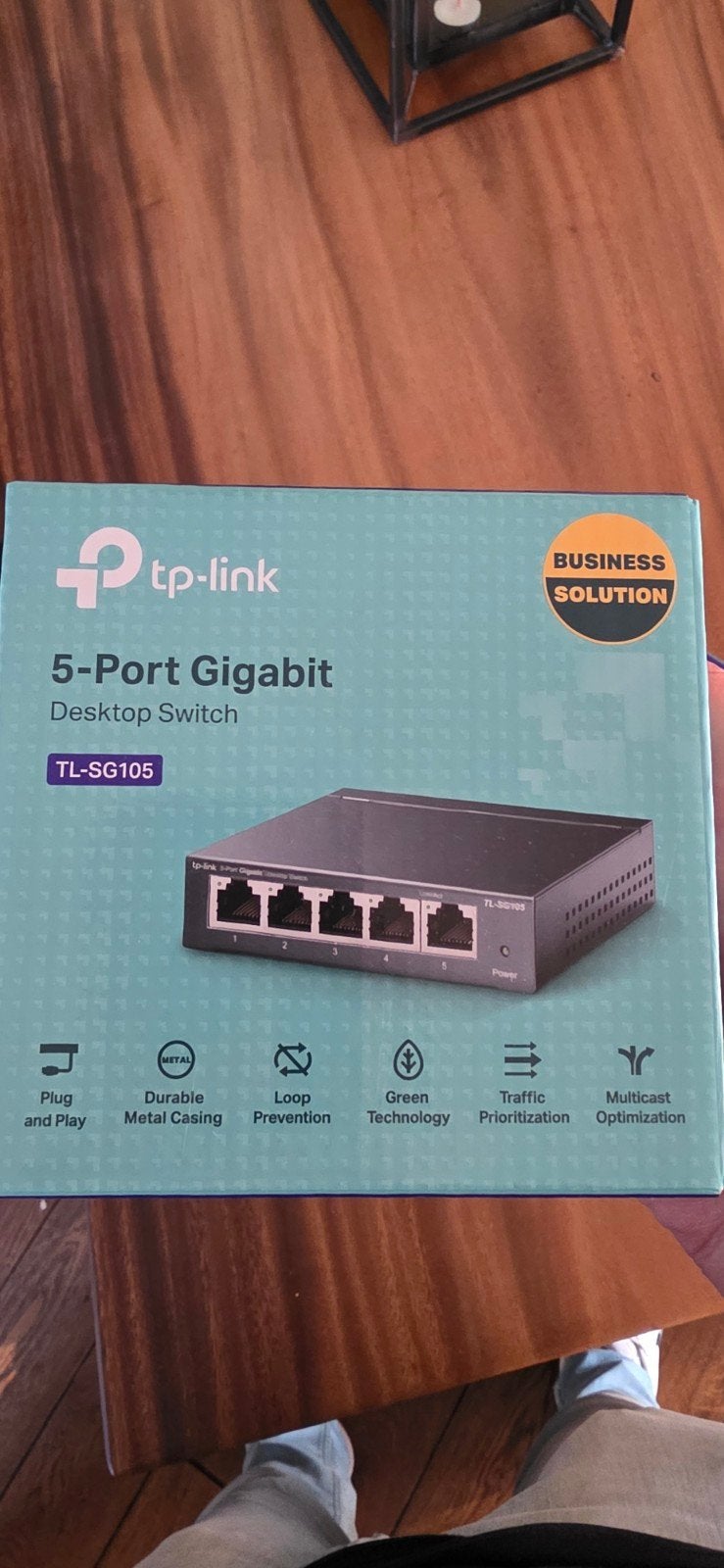 2x TP-Link TL-SG105 5-Poorts Gigabit Desktop Switch, Ophalen, Nieuw