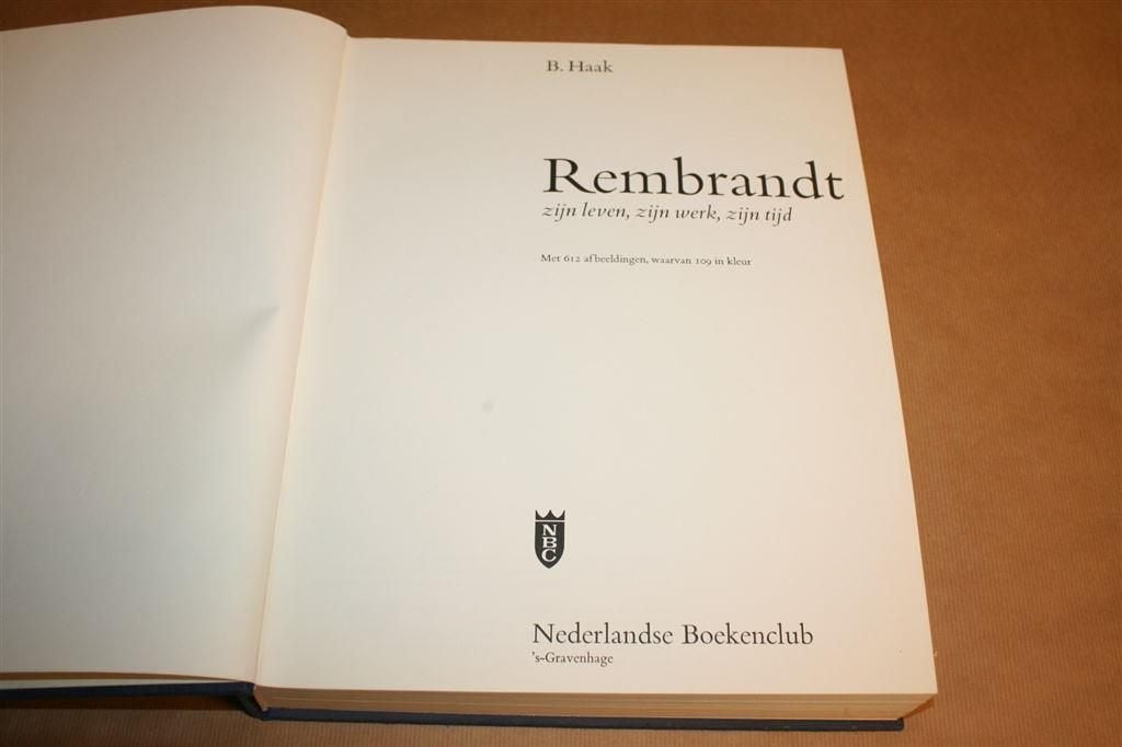 Dikke pil - Rembrandt, zijn leven, zijn werk, zijn tijd, Ophalen of Verzenden, Gelezen