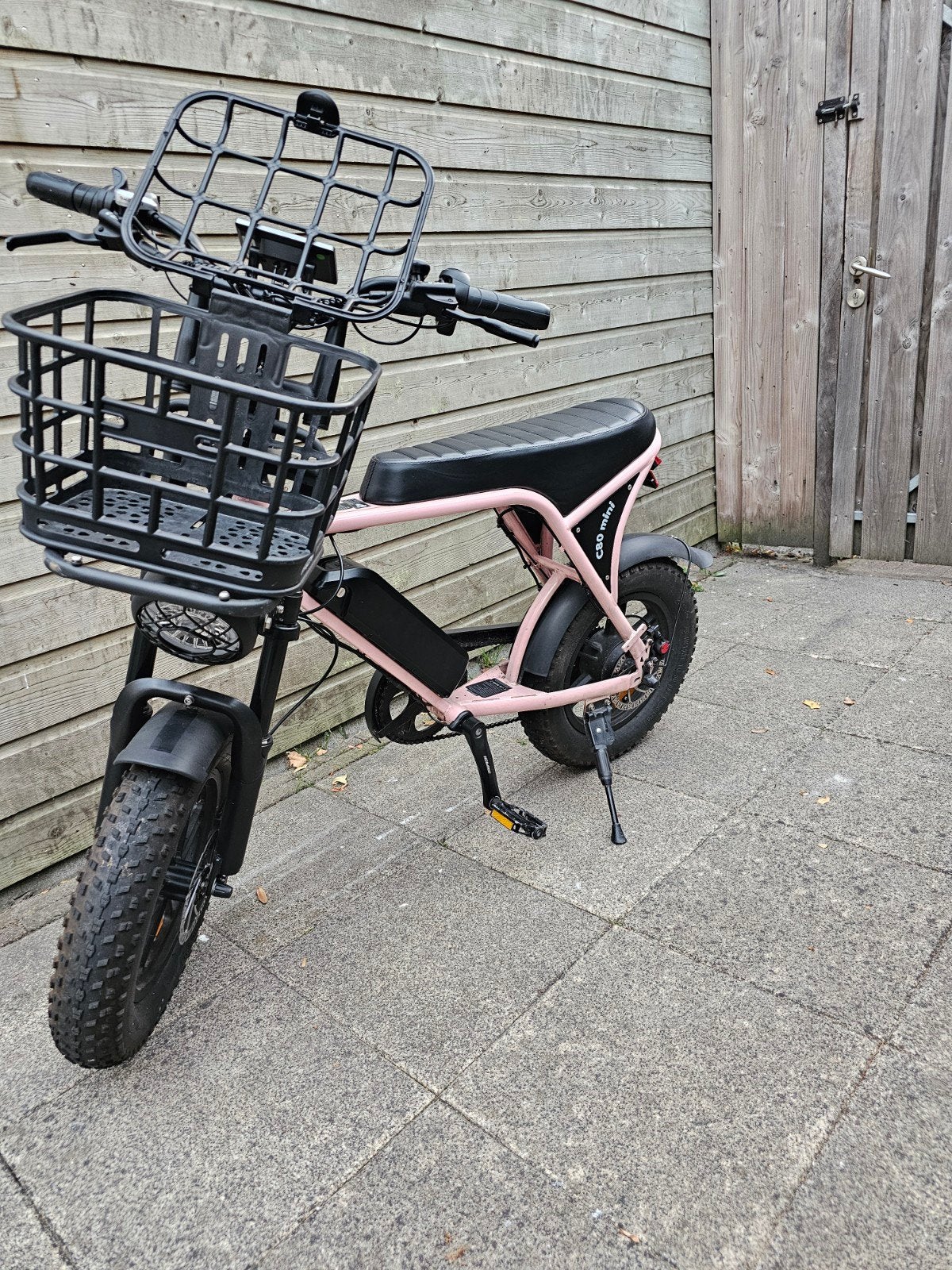Ouxi C80 Mini E-bike - Roze, Zo goed als nieuw, Minder dan 47 cm, 50 km per accu of meer, Ophalen