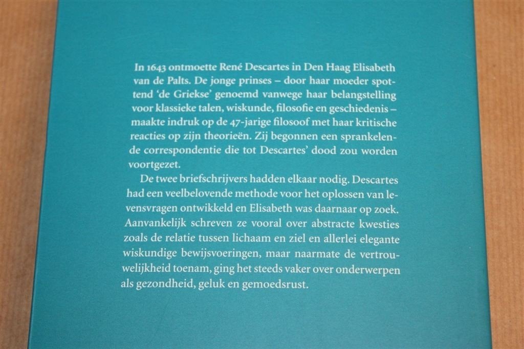 Briefwisseling — Descartes en Elisabeth van de Palts, Ophalen of Verzenden, Zo goed als nieuw
