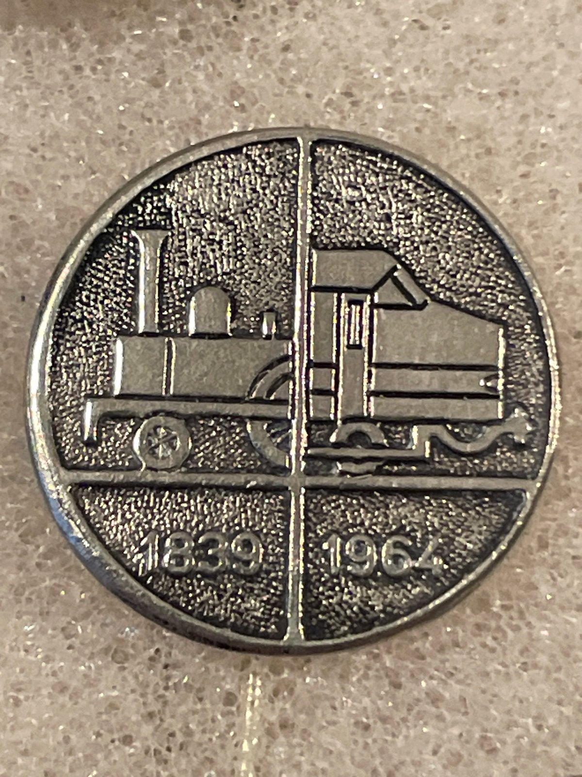 Historische Trein Speldje 1839-1964 Jubileum, Ophalen of Verzenden, Zo goed als nieuw, Trein, Overige typen