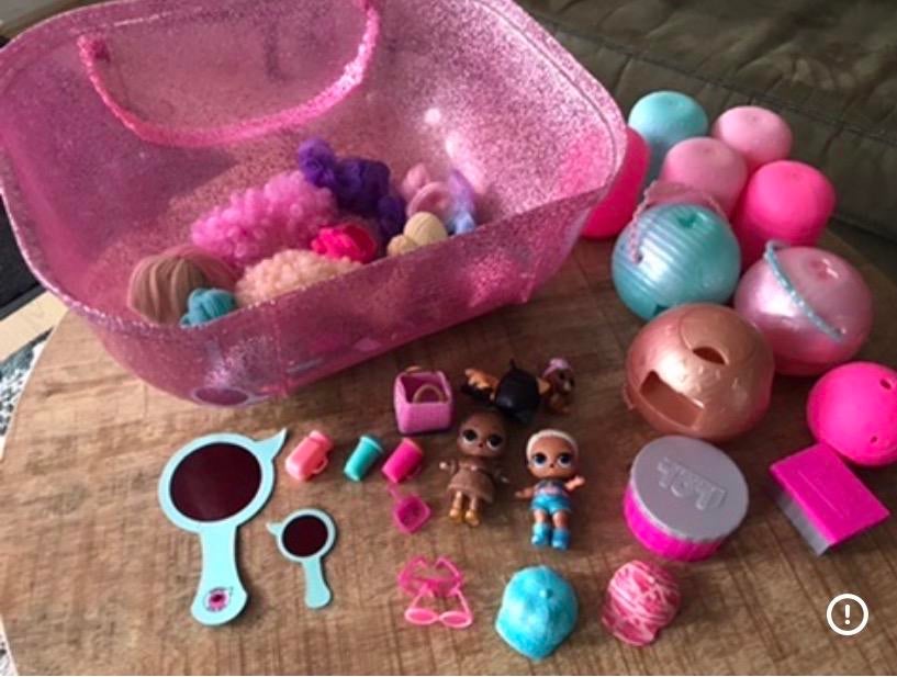 Grote LOL Surprise set met poppen en accessoires, Ophalen of Verzenden, Zo goed als nieuw, Overige typen