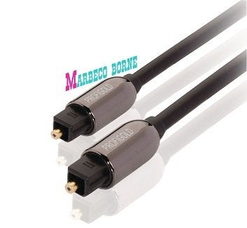 Toslink kabel, Digitale Optische AV kabel, 5 meter ProfiGold, Nieuw, 5 tot 10 meter, Optische kabel, Info@marbeco.nl