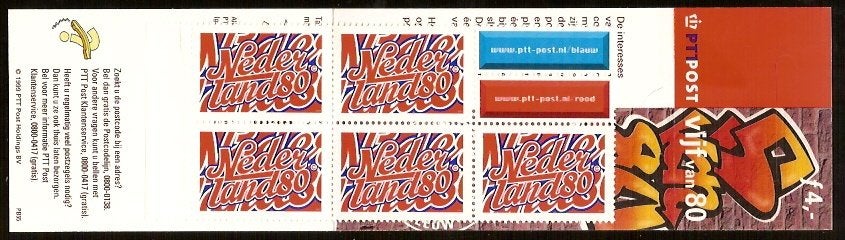Nederland Postzegelboekje 55 postfris Trends, Postzegels en Munten, Ophalen of Verzenden, Na 1940, Postfris